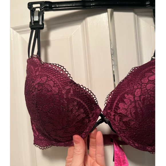 La Senza Purple Lace Push Up Bra - Picture 2 of 4